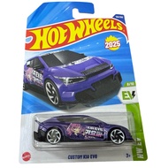 2025 HOT WHEELS MAINLINE CASE L CUSTOM KIA EV6 LONG CARD