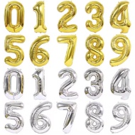 JUMBO Number Foil Balloon 1 Meter