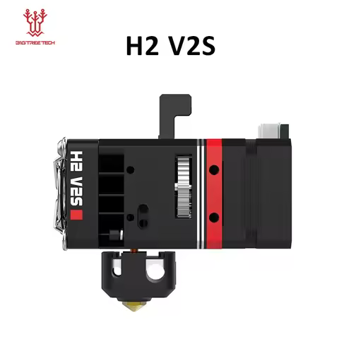 BIQU H2 V2S Extruder Dual Drive Gear Extrusion Direct Hotend Kit 24V PTFE VS MK8 Extruder For BX End