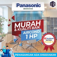 1HP Panasonic Aircon Murah Cheap Aircond with Installation services NON-INVERTER &amp; INVERTER 1 hp