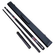 Red 8006 Billiard Cue 1/2 Split Black Technology Mid-Head Billiard Cue Private Cue Big Head Cue Chin