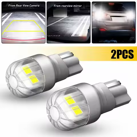 AUXITO 2Pcs W16W T15 921 LED Bulbs Canbus LED Car Backup Reversing Lights T16 912 921 LED Lamp No Er