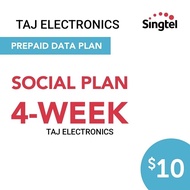 Singtel Prepaid $10 Social Plan – 1GB/Day for Facebook, WhatsApp, WeChat & LINE | 28-Day Top-Up