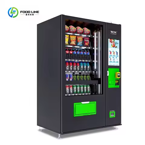 Big Capacity Elevator Snack and Drink Vending Machine With Refrigerant R290/R513A/R1234YF