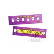 PAIN SCORE RULER PURPLE