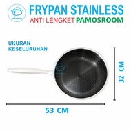 Pamosroom Frying Hybrid 30Cm Non-Stick Frypan Can Be Used For PFOA FREE Induction Stove