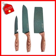 iGOZO Amazonas 130931 Kitchen Knife Set (3pcs) - Potong Cut Makanan Cook Masak Perkakas Dapur Pisau