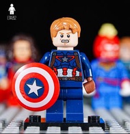 Lego 人仔 Captain America (Marvel/sh184/76042/A:AoU No Helmet)
