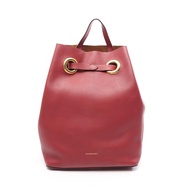 【二手】Burberry 紅色RED抽繩雙肩包，女款，二手