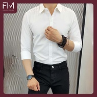 Áo sơ mi tay dài cổ bẻ trơn cực đẹp - FORMEN SHOP - FMHX005