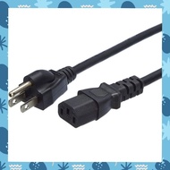 POWER CABLE - 3 PIN POWER EXTENSION CORD US PLUG power cable