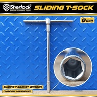 Sherlock T-Type Socket 8 mm / T-Socket Wrench (Slide Handle)
