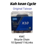 Bicycle Chain 10 speed Taiwan - KMC X10 - 10 Speed - 116 Links