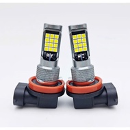 H11 LED fog light bulb set
