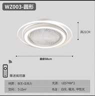 全新圓形LED吸頂風扇燈連遙控器