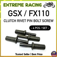 Suzuki FX110 FX 110 / GSX 110 GSX110 Clutch Rivet Bolt Screw Set Clutch Rivet Mangkuk Clutch Auto Ho