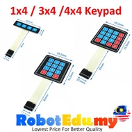 1x4 3x4 4x4 Keypad Keyboard Touch Button Switch Matrix Array Waterproof Membrane Arduino 1*4 3*4 12 