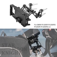 Motorcycle Adjustable Extend Stand Holder Mobile Phone GPS Navigation Plate Bracket For BMW R1200R R
