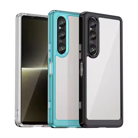 Transparent Case For SONY Xperia 10 VI 1 VI 10 V Xperia 1 V 5 V soft slim TPU Phone cover funda