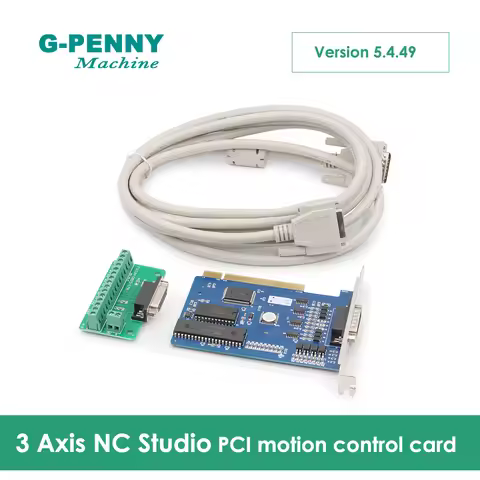 g-penny 3 Axis Controller NC Studio Control Board PCI Motion Card Controller Router Machine Interfac