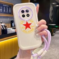 Case Realme 12 5G 13 5G C65 5G Narzo 70X 5G Narzo N65 5G Cartoon Case With Lanyard