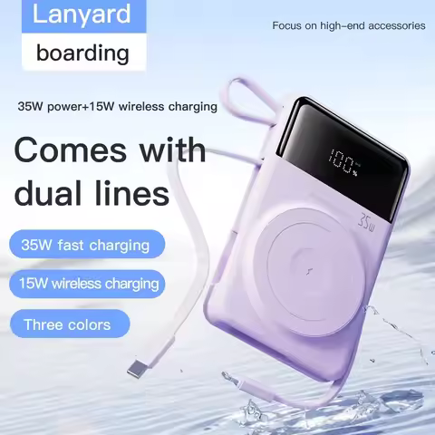 Travel PD35W 20000mAh High-capacity Powerbank For Magsafe Wireless Charger Power Bank External Batte