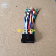 SOKET HEAD UNIT DVD JEC AUDIOBANK SANSUI AUDIO 20 PIN