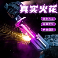 Spark Light Sword Colorful Streamer Battle Blade Children Light Sword Toy Boy Luminous Sword Laser S