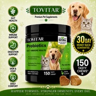 Tovitar® Pet Probiotic Soft Chews - Supports Digestive Health & Reduces Bloating in Dogs & Cats