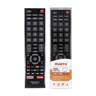 รีโมท HUAYU รวมรุ่นใช้สำหรับทีวี Toshiba   LCD/LED Smart TV รุ่น  RM-L1625 [มีปุ่มYoutube/Netflix]