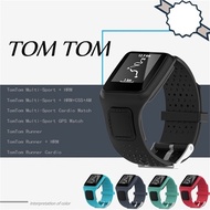 Replacement Silicagel Soft Band Strap For TomTom Multi Sport / Cardio GPS Watch