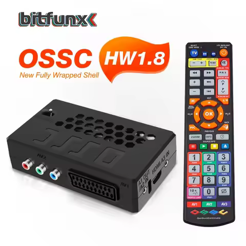 BitFunx OSSC V1.8 Open Source Scan Converter HDMI Adapter Converter For PS2/Nintendo 64/PC Engine/Se