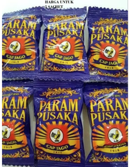 PARAM PUSAKA / PAREM PUSAKA CAP JAGO ISI 5 SACHET