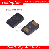 10pcs 8MHZ 8.000mhz 2Pin 5032 Smd Quartz Resonator Crystal