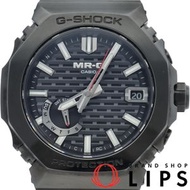 二手卡西歐G-SHOCK MR-G 木紋G-SHOCK MRG-B2100B-1AJR，鈦金屬/鈷藍合金材質，單節錶帶，黑色，成色極佳，原廠錶盒和保固卡，男士手錶