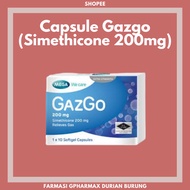 GazGo Simethicone Softgel Capsules 1 x 10 softgels