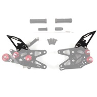 Arashi Universal Rearset Adjustable Footrest Motorcycle Replacement Spare Part