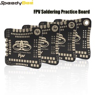 4PCS SpeedyBee FPV Soldering PCB Practice Board Welding Exercise Plate For RC FPV Flight Controller 