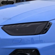 Car Headlight Tint Smoked Black Protective Film For Audi RS3 RS4 RS5 RS6 RS7 8V B8 B9 TTRS Front Lig