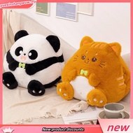 Animals Plush Blanket Toys Cute Panda Piggy Cat Doll Soft Pillow Stuffed Animals Gift for Kids Toys