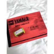 Yamaha Y110 [ 3YR ] Parts Catalogue / Buku Part Katalog YSS / SS110 (Photostat)