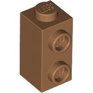 {Sim Brick-SG Seller} Lego 32952 Brick Modified 1 x 1 x 1 2/3 With Studs On Side B