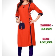 RAYON KURTIS