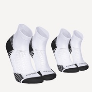 KIPRUN PACK OF 2 PAIRS OF RUN 500 THICK MID RUNNING SOCKS