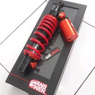 MERAH Rear Shock Scooter Top Tube Shockbreaker Matic Answer 305mm Red