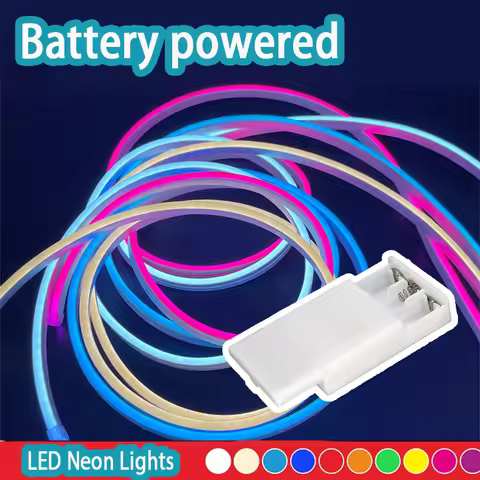 Flexible Led Rope Lights Rope Lights,Led Neon Lights,Gaming Led Neon Light Strip for Bedroom DecorBa