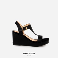 KENNETH COLE รองเท้าส้นตึกผู้หญิง รุ่น CAMI BLACK สีดำ ( WED - RL24CAM01-001 )