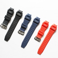 Rubber Replacement Watchband Suitable for Casio G-Shock Ga-1000 GA-1100 A-1100 G-1400 GA1000 Watchstraps Navy Red