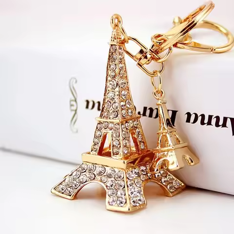 Eiffel Tower Keychain For Keys Souvenirs Paris Tour Eiffel Keychain Key Chain Key Ring Decoration Ke