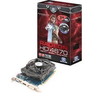 Graphic Card VGA Card SAPPHIRE HD4670 DDR3